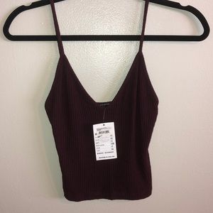 Brandy crop top BNWT